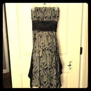 BCBG strapless dress